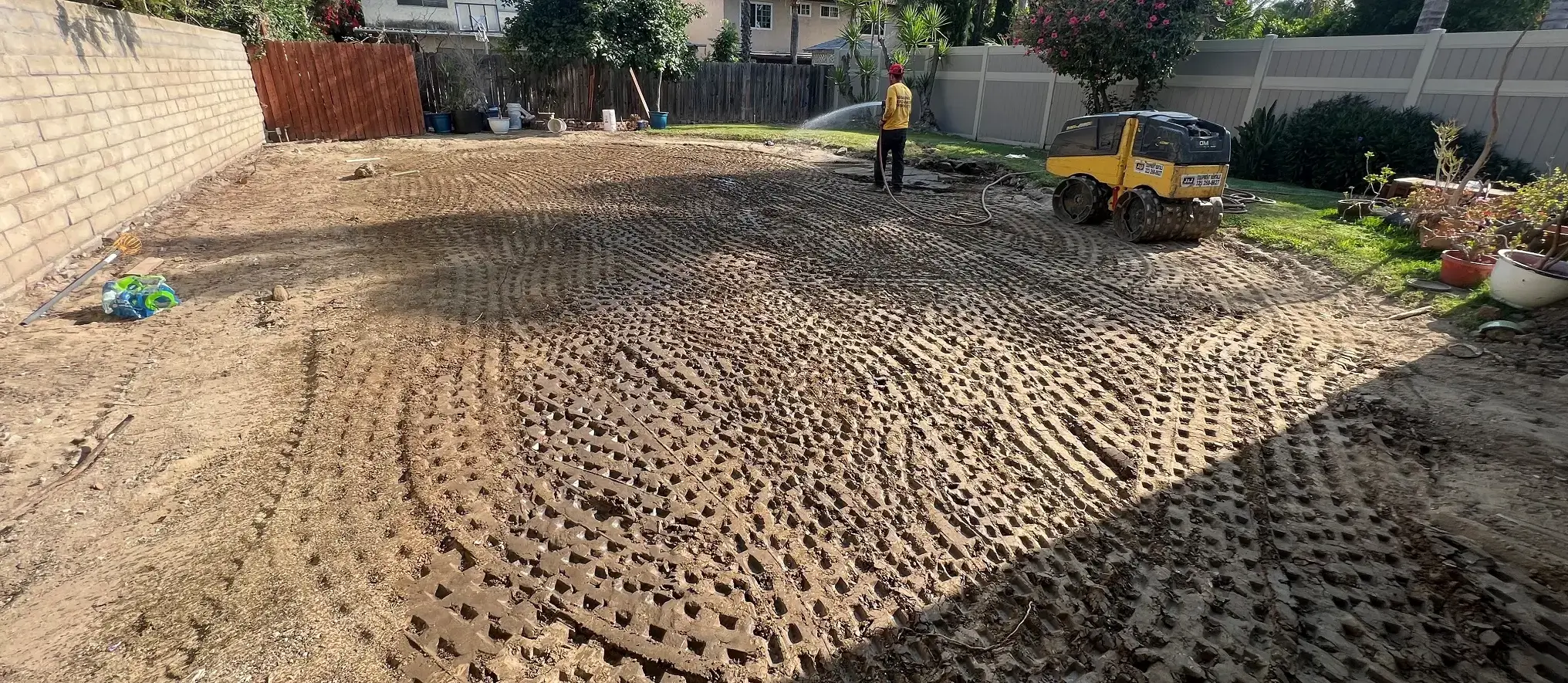 Image after a Swimming pool removal