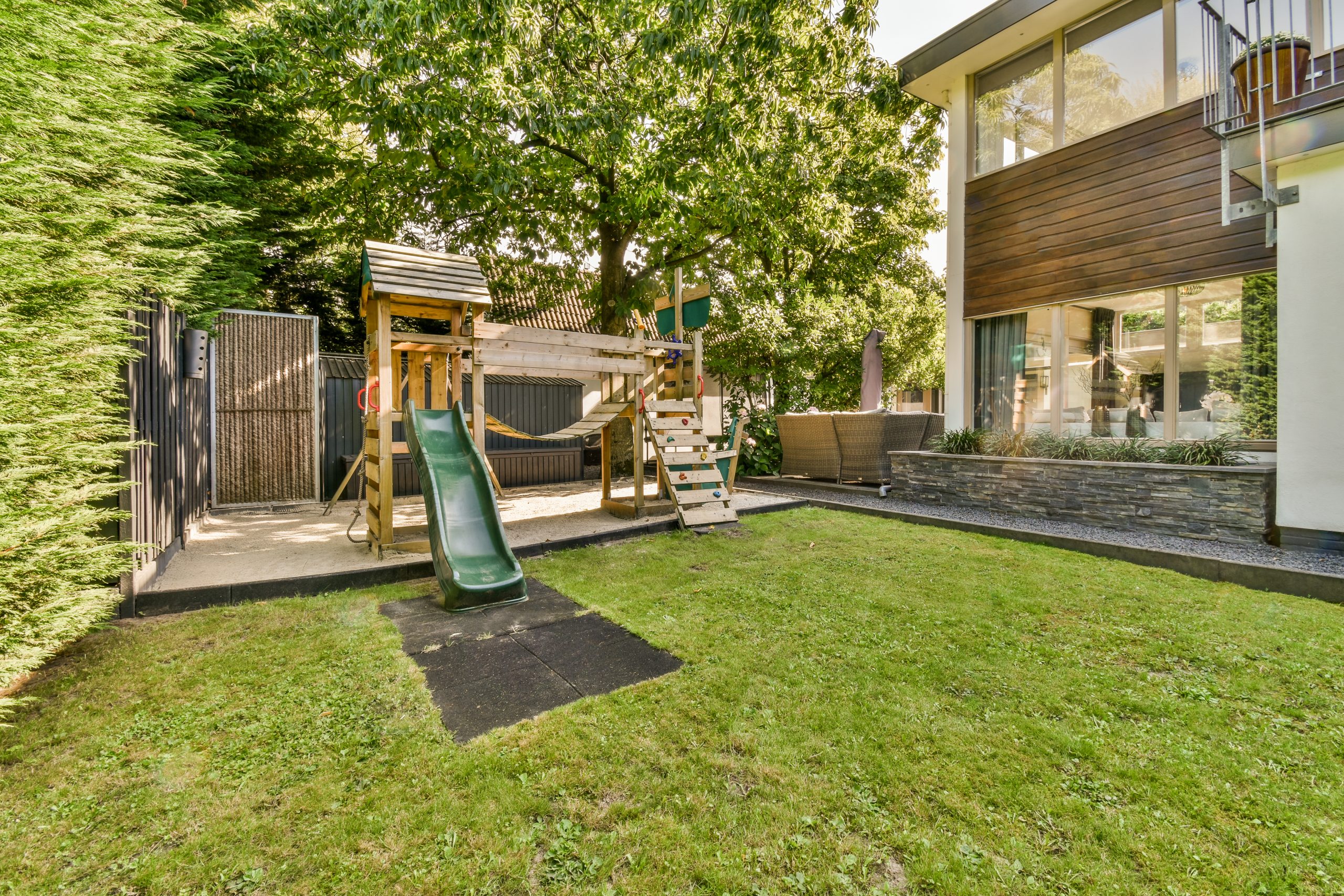 backyard transformation